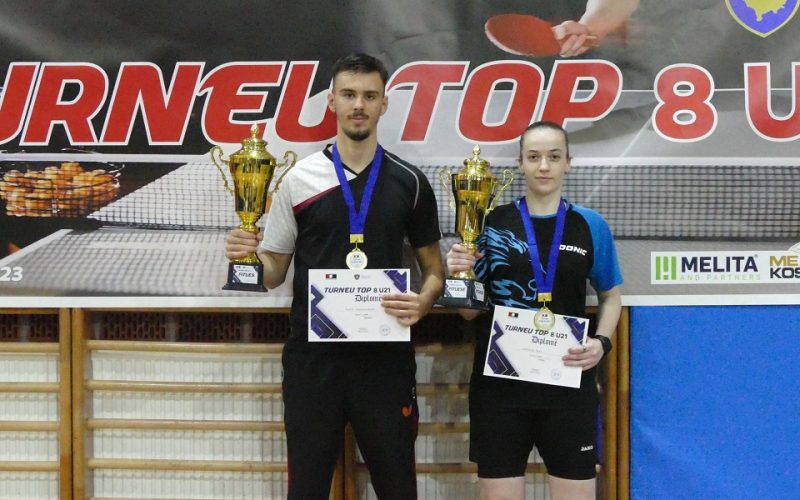 Leoresa Imeri dhe Fatih Karabaxhaku fitues të turneut Top 8 U21