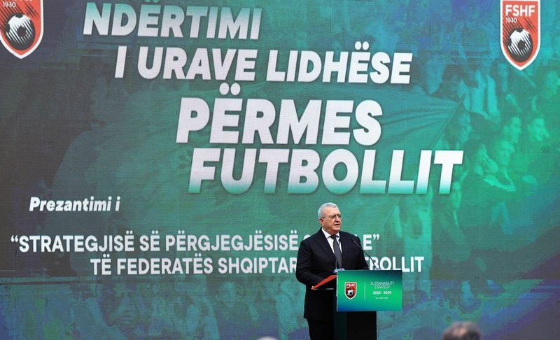 “Ndërtimi i Urave Lidhëse përmes Futbollit”, FSHF lançon strategjinë e Qëndrueshmërisë. Presidenti Duka: Futbolli ndikon në përmirësimin e jetës