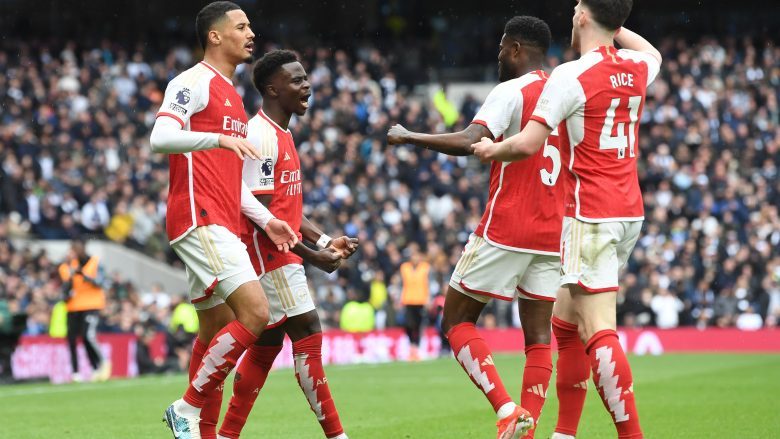 Arsenal triumfon në derbin e Londrës ndaj Tottenham