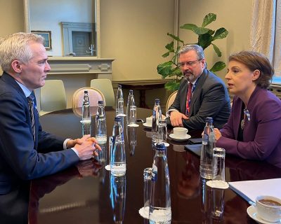 Gërvalla takon ministrin finlandez, e falënderon për mbështetje në KiE