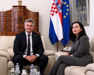 Osmani uron Plenkoviqin për mandatin e tretë si kryeministër i Kroacisë