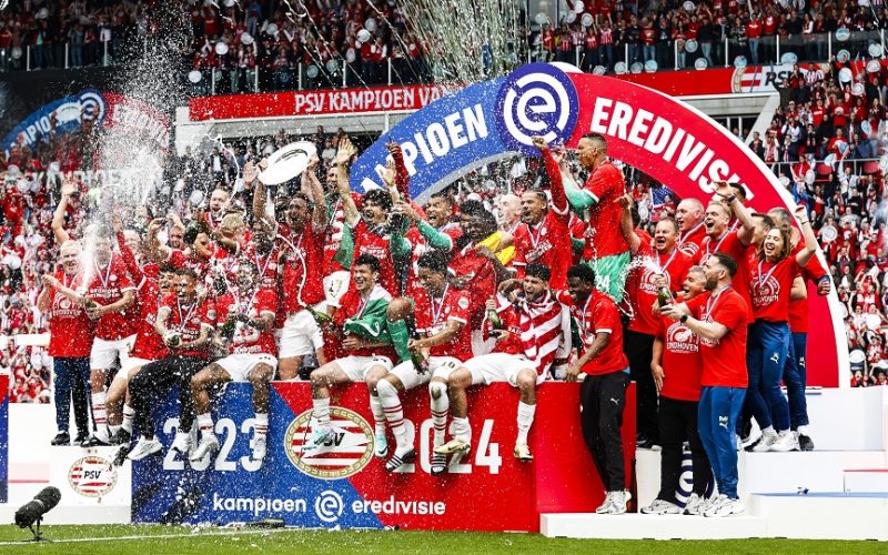 PSV shpallet kampion në Holandë