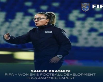 Sanije Krasniqi merr pozitë të rëndësishme në FIFA