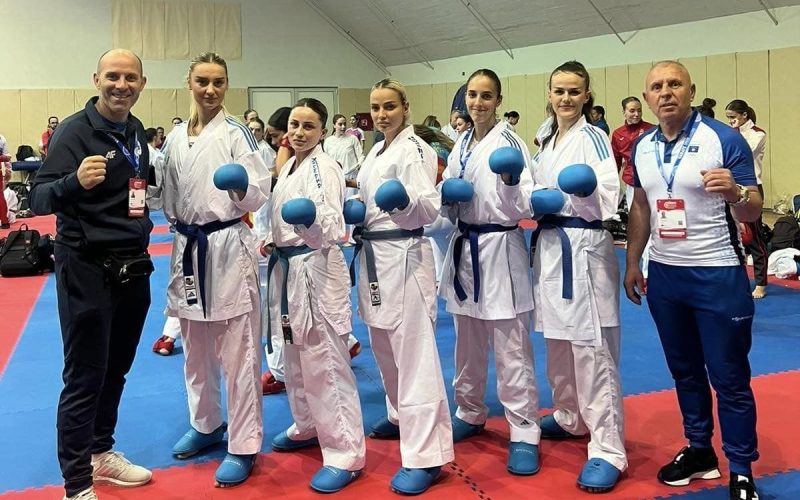 Fortesa Orana dhe Vlera Qerimi renditen në vendin e pestë në Evropianin e karatesë