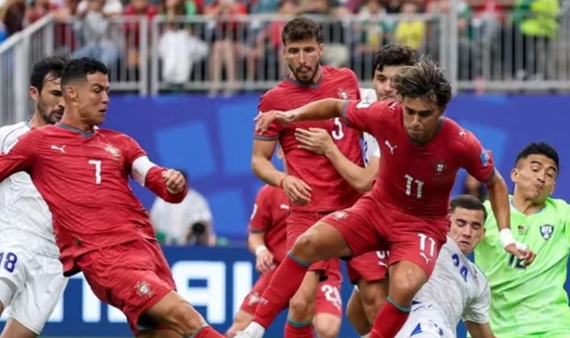 Portugalia shkatërron Uzbekistanin, Ronaldo shkëlqen me dygolësh