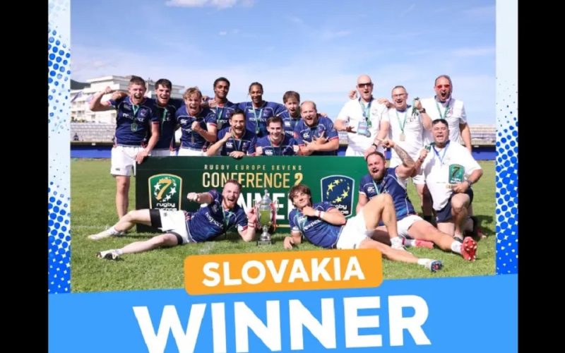 Sllovakia shpallet kampion i Evropës në rugby