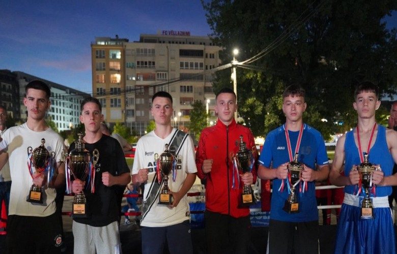 Thaqi boksieri më i mirë e Mziu tekniku më i mirë në turneun në Gjakovë