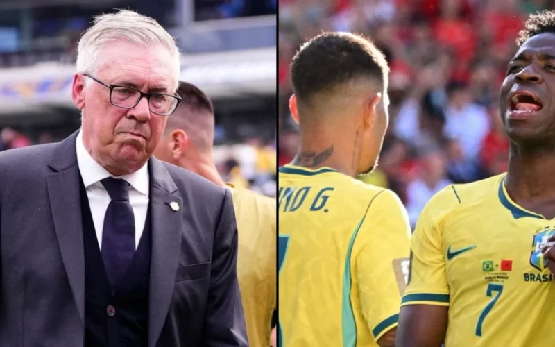 Ancelotti zbulon pse Vinicius nuk gjuajti penalltinë: “Ja kush ishte në listë…”