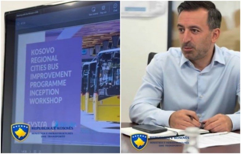 Basha diskuton me BERZH-in projektin për modernizimin e transportit publik