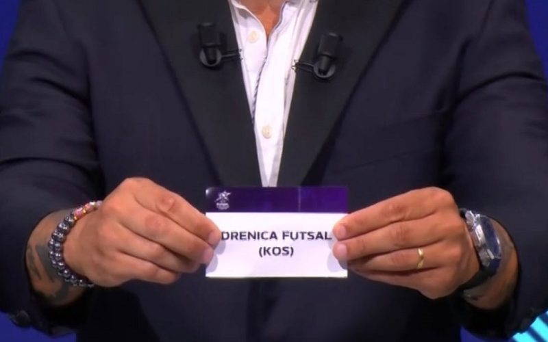 Drenica mëson rivalët për fazën paraeliminatore të Ligës së Kampionëve në futsall