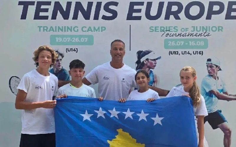 ​Katër tenistë kosovarë pjesë e kampit zhvillimor evropian në Moldavi