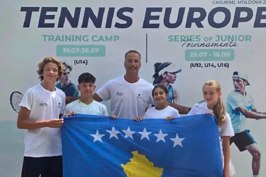 ​Katër tenistë kosovarë pjesë e kampit zhvillimor evropian në Moldavi